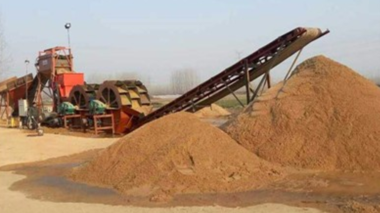 广西全套洗沙设备流程时产80方工程案例